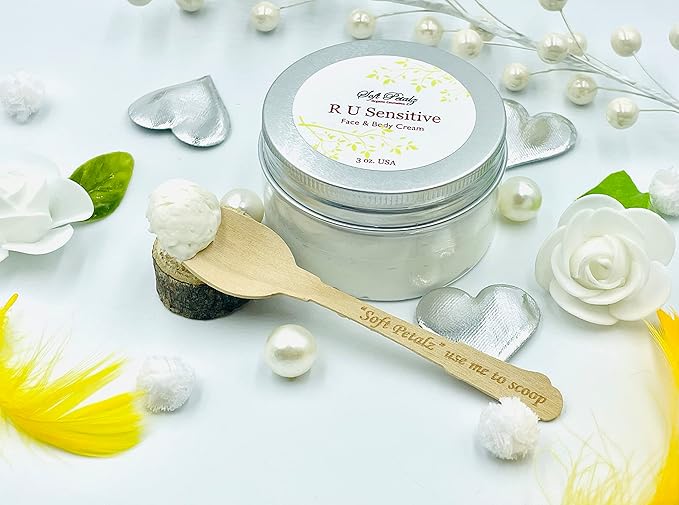 R U Senstitive Face & Body Cream Fragrance-Free, Mica-Free, Paraben-Free