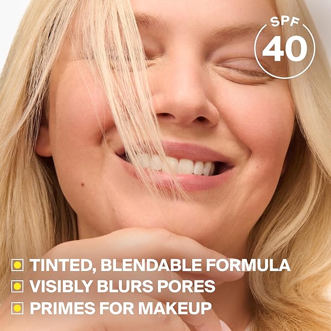 Supergoop! Mineral Mattescreen (SPF 40) - 20 mL - Mineral, Oil-Free Broad Spectrum Sunscreen - Smooths Skin’s Appearance, Minimizes Pores & Controls Shine - Water & Sweat Resistant
