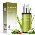 Aloderma Aloe Vera Firming Facial Moisturizer with 72% Organic Ingredients - Nourishing & Replenishing - Natural Face Lotion for Aging Skin - Smooths the Appearance of Fine Lines & Wrinkles, 3.5oz