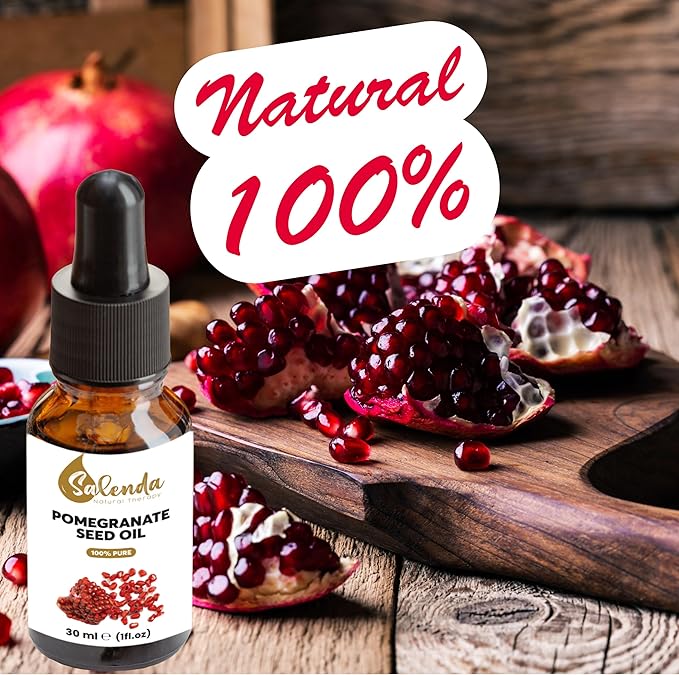 Pomegranate Seed Oil, 100% Pure Cold Pressed Pomegranate Oil for Face,1 Fl Oz (30 ml)