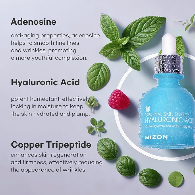 MIZON 7 Vegan Peptide Booster Serum + Hyaluronic Acid 100