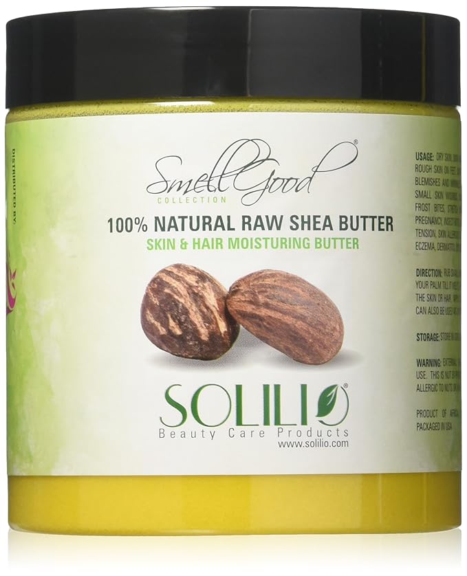 SmellGood African Shea Butter Soft & Clean 32oz 2 PACK (YELLOW)