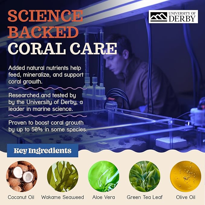 Stream2Sea Coral Care - Reef Safe Sunscreen SPF 30 Travel Size - First Reef-Approved Natural Mineral Sun block Boosts Coral Growth, Water resistant, Biodegradable, Eco-Friendly Sunscreen