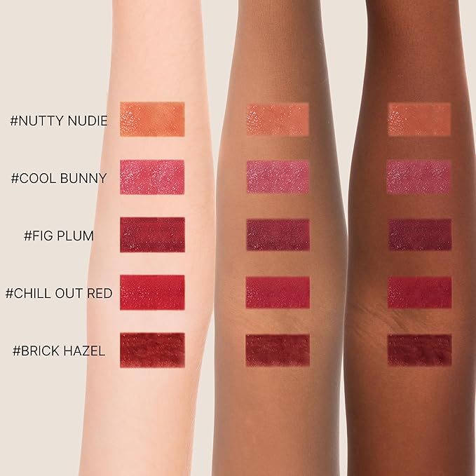 Touch in Sol Vegan Again Blur Core Lip Tint (#Nutty Nude) - Long Lasting, High Pigment Velvet Matte Lip Stain – Lightweight Smooth Blur Finish