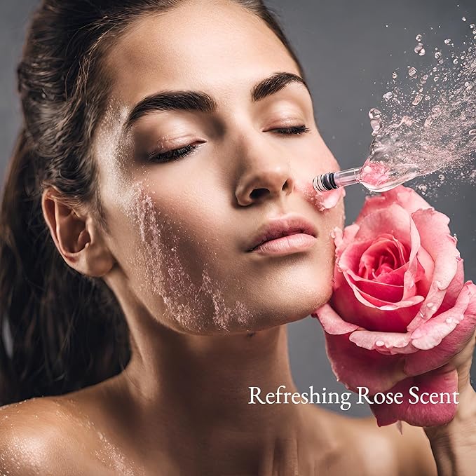 Rose Water Spray for Face | Korean Rose Water Spray with Glycerin | Rose Rugosa | Organic Flower Floated Mist Toner- Facial Toner for Women- Cruelty Free- Rose Scent- 100ml