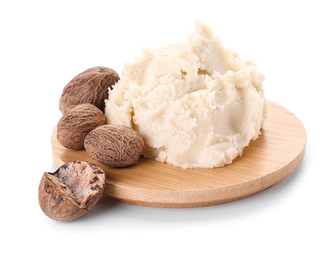 Organic Unrefined Shea Butter 1 LB Unrefined, African,100% Pure, Non-GMO, Fresh and Creamy | Use for Body/Hair moisturizing butters, Lip balms, soap base, salves and deodorants