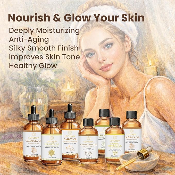 Sea Buckthorn Oil, 100% Pure & Organic, Multi-Purpose for Skin Hair Nails, 2 fl oz (60mL)