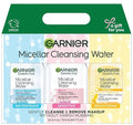 Garnier SkinActive Micellar Water, Facial Cleanser and Makeup Remover Mini's 3 Pack, 1 Skin Care Gift Set