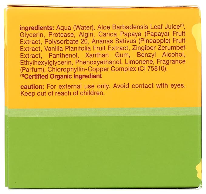 Alba Botanica - 151784 Facial Mask, Papaya Enzyme 3 oz