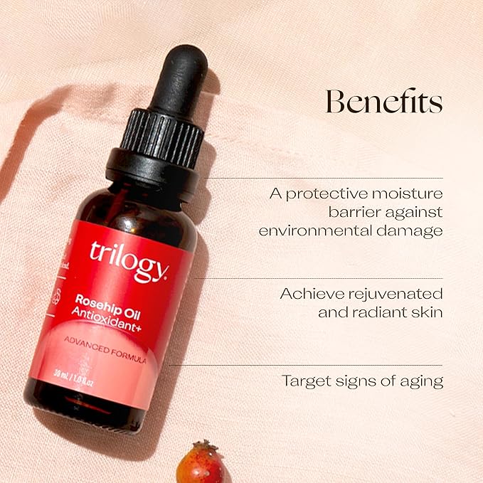 Trilogy Organic Rosehip Oil Antioxidant Plus, 1 Fz