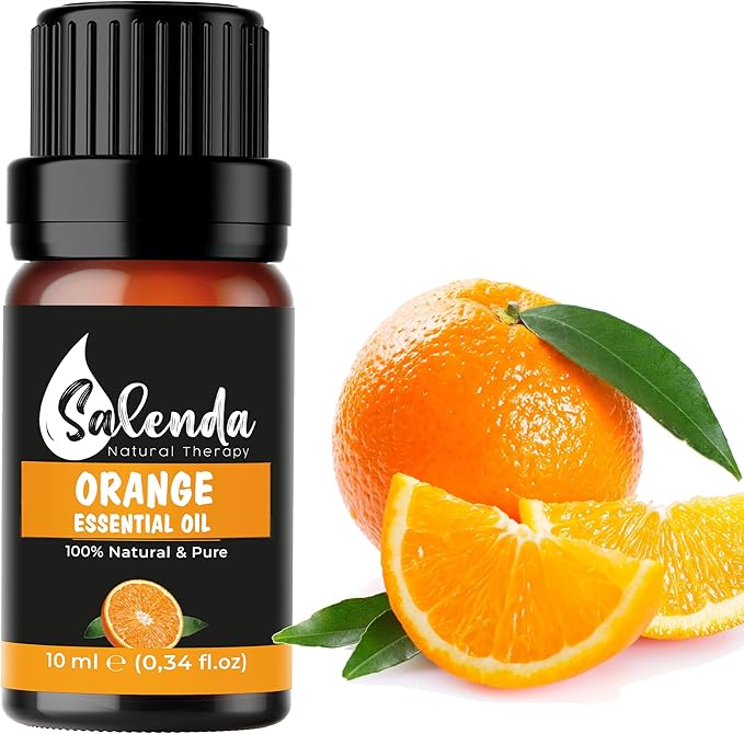Orange Essential Oil -100% Pure Natural Aromatherapy Essential Oils for Diffuser, Candle Making,Skin-0.34 Fl Oz (10 ml)