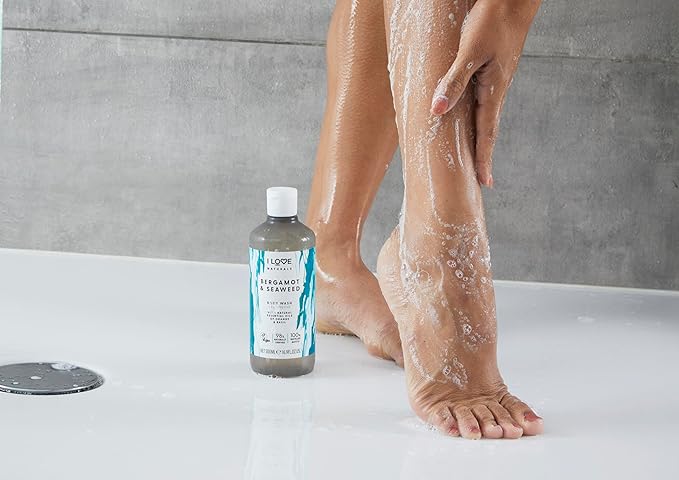 I Love Naturals Bergamot & Seaweed Hand & Body Lotion, Essential Oils Of Orange & Basil, Crafted With Ingredients Such as Shea Butter, 100% Recycled Bottle & Vegan-Friendly - 500ml