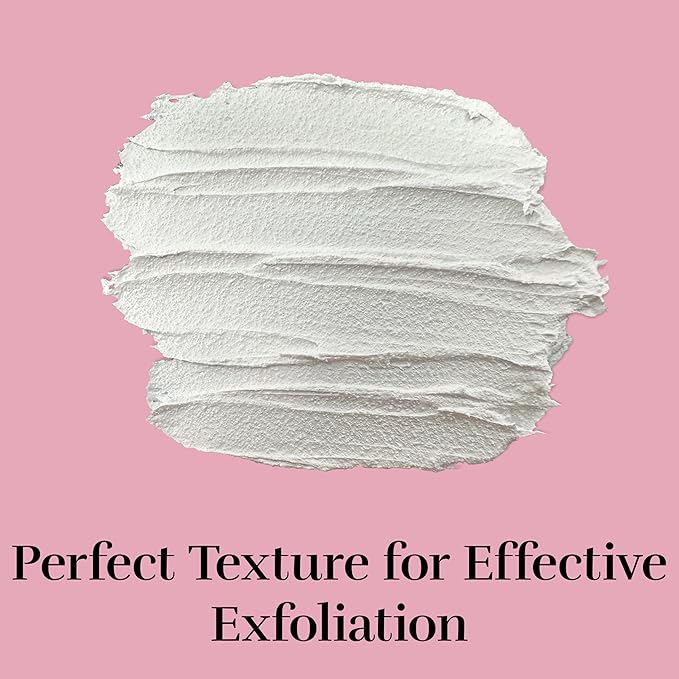 Microdermabrasion Facial Scrub – Exfoliating Face Scrub for Sensitive, Dry & Oily Skin – Deep Pore Cleansing Face Exfoliator for Smooth, Radiant Skin
