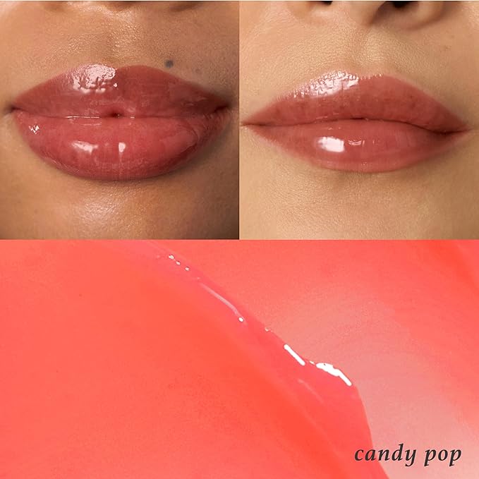 Julep 24/7 Lip Treatment – Hydrating & Glossy Lip Balm and Lip Sleeping Mask with Shea Butter – Moisturize, Protect & Soothe – Vegan & Cruelty-Free - Candy Pop (Orange Red)