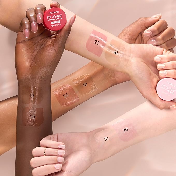 Catrice | Lip Lovin’ Overnight Lip Mask | Hydrating, Creamy Texture with Shea Butter & Vitamin E | Glossy Repair Treatment | Vegan & Cruelty Free (010 | Bedtime Beauty)