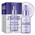 Clear Beauty Peptides Serum For Face With Collagen – Firming & Hydrating For Fine Lines & Wrinkles – Dermatologist Tested, Anti-Aging, Korean Skin Care – Vegan, Clean Beauty, Non-GMO – 1.69 Fl Oz