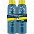 Oars + Alps SPF 70 Face & Body Broad Spectrum Sunscreen Spray | Fast-Absorbing, Lightweight, Non-Greasy, Hawaii Reef Act 104 Compliant, Water-Resistant, Octinoxate + Oxybenzone Free, 6 Oz, 2 Pack