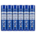 Dr. Bronner's - Organic Lip Balm (Peppermint, .15 ounce, 6-Pack) - Made with Organic Beeswax and Avocado Oil, For Dry Lips, Hands, Chin or Cheeks, Jojoba Oil for Added Moisture, Cooling and Hydrating