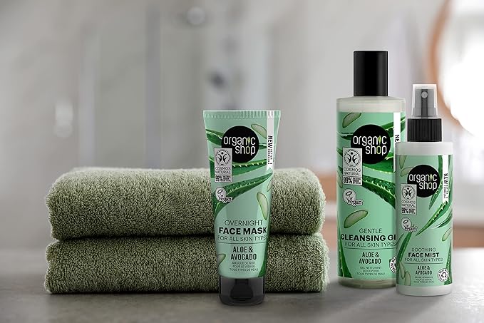 Organic Shop Avocado and Aloe Purifying Micellar Water All Skin Types 5.07 fl oz