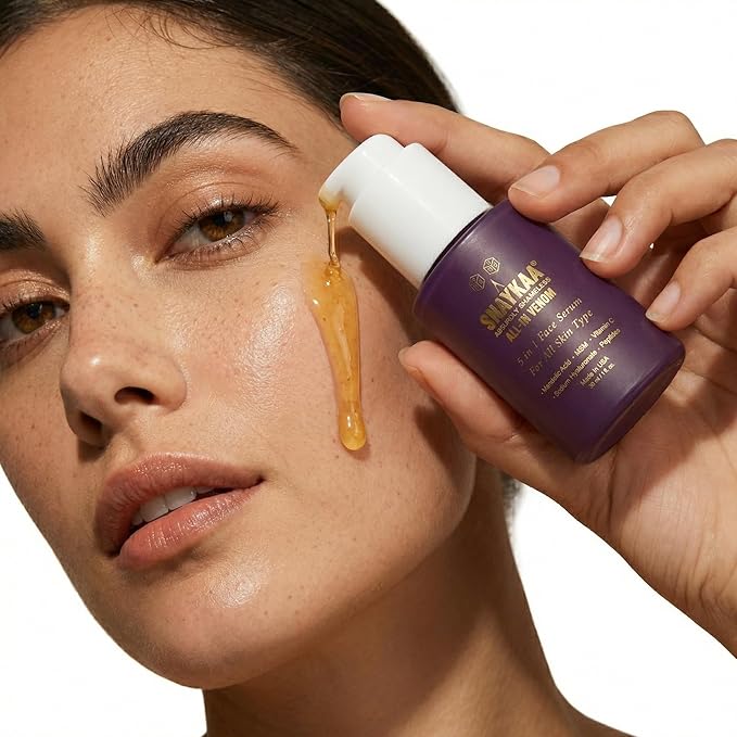 Niacinamide Vitamin C Face Serum with Hyaluronic Acid & Peptides – Brightening, Dark Spot Corrector, Anti Aging Hydrating Serum – 30 ml Made in USA