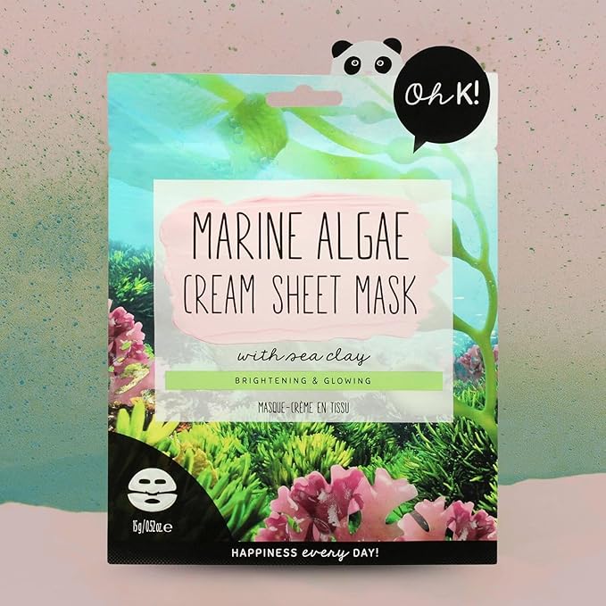 Cream Sheet Mask - Marine Algae by Oh K! for Unisex - 1 Pc Mask
