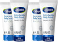 Cetaphil Exfoliating Face Wash,Extra Gentle Daily Face Scrub,Gently Exfoliates & Cleanses,For All Skin Types,Non-Irritating & Hypoallergenic,Suitable For Sensitive Skin,6 Fl Oz,(Pack of 4)