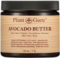 Avocado Body Butter 16 oz. 100% Pure Raw Fresh Natural Cold Pressed. Skin, Hair, Nail Moisturizer, DIY Creams, Balms, Lotions, Soaps.