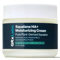 QRxLabs Plant-Based Squalane Face Moisturizer - Hyaluronic Acid Cream for Hydration - Squalane Oil Moisturizer - Anti-Aging Face Cream with Vitamin B5 & Rice Protein - 2 Fl Oz, Pack of 1, Verbena