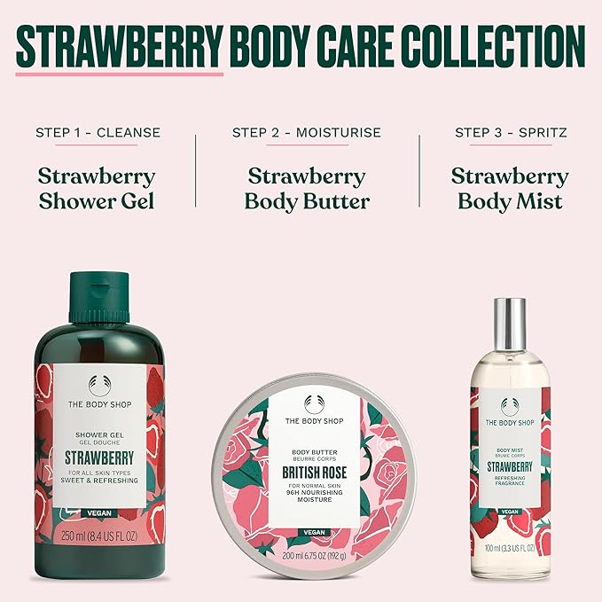 The Body Shop Strawberry Body Butter, 6.75 Oz