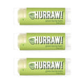 Hurraw! Green Tea Lip Balm, 3 Pack: Organic, Certified Vegan, Cruelty and Gluten Free. Non-GMO, 100% Natural Ingredients. Bee, Shea, Soy and Palm Free. Made in USA