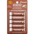 Naturistick UV Pro® Mineral SPF 30 Lip Balm – Coconut (5-Pack), Broad Spectrum Sun Protection