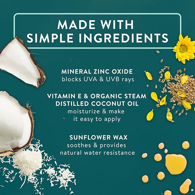 Badger Mineral Daily and Face Sunscreen Combo, SPF 30 Lightweight Organic Mineral Sunscreens with Zinc Oxide, Hydrating Everyday Sunscreen Lotions for Face & Body, Vegan & Unscented, 2-Pack
