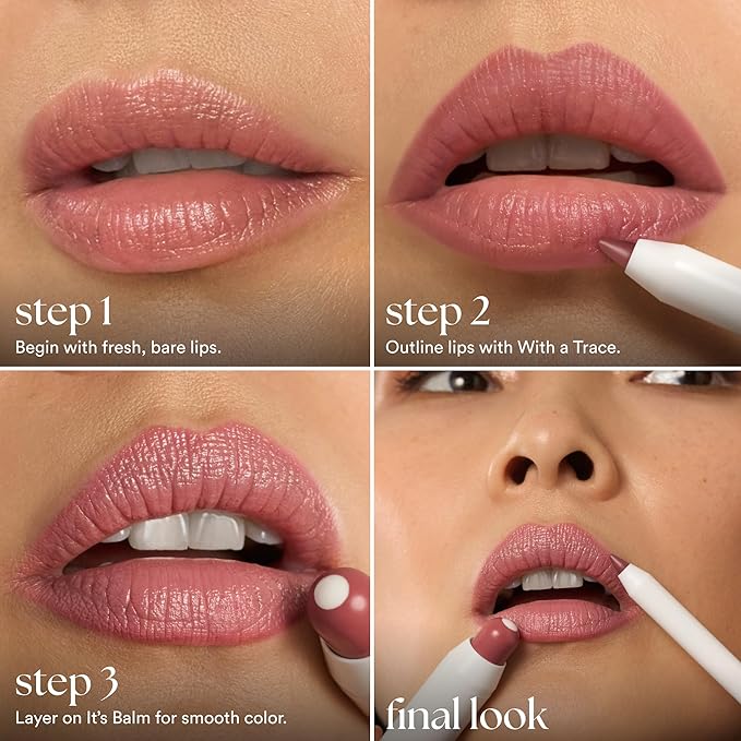 Julep It's Balm Tint of Color Lip Balm - Cherry Wood Creme | Hydrating Lip Color with Vitamin E Core | Natural Gloss Finish | Vegan & Cruelty-Free