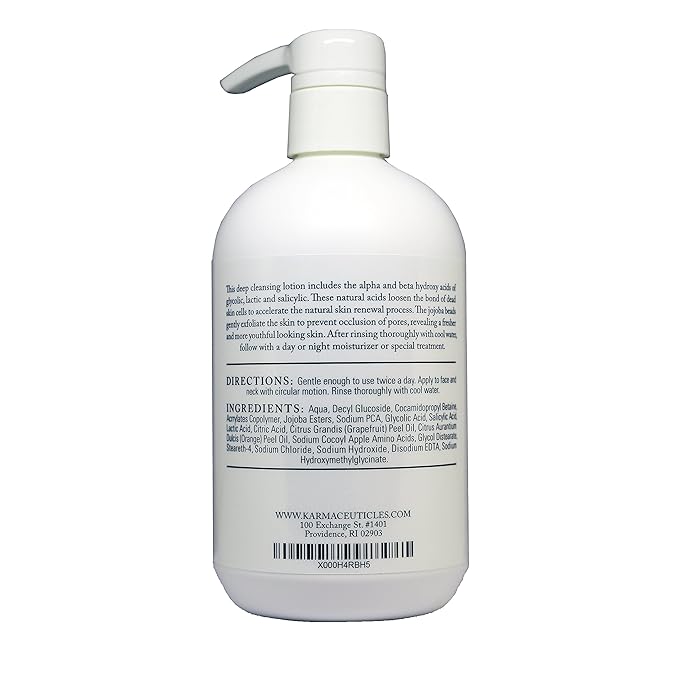 AHA BHA Exfoliating Cleanser 16Oz -