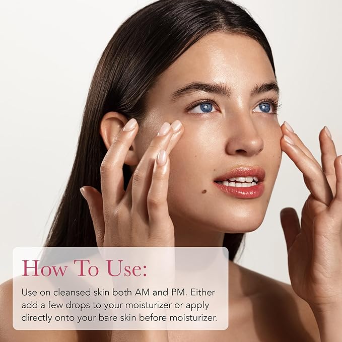 100% PURE Bakuchiol Serum Facial Oil Moisturizer + Squalane Plant Based Retinol Alternative Skincare - Daily Anti Aging Glow for Women & Men All Skin Types, Vegan - 1 Fl Oz