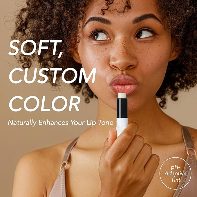 Moon Lip – Color Changing Lip Balm for Men & Women – Hydrating pH Lip Balm with Soft Pink Tint, Moisturizing & Nourishing Formula, Korean Skincare Technology