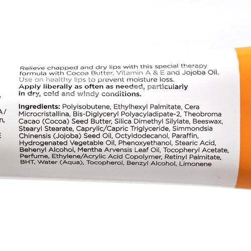 3 Pack Bundle of Cocoa Butter Lip Therapy for Moisturizing and Nourishing your Dry and Chapped Lips
