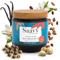 Saavy Naturals Body Scrub - Scented Sugar Vanilla Extract, Natural Body Scrub & Vegan Exfoliating with Vitamin E, Gentle for Sensitive Skin – Made in USA – Tahitian Vanilla (1 Pack) - 12 oz
