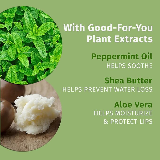 Hempz Pink Peppermint Meringue Lip Balm, Nourishing Lip Care, Limited Edition Gloss .44 fl.oz.