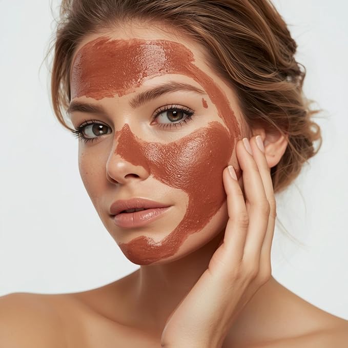 Zelara Australian Red Clay Face Mask, Mineral-Rich Detox Mud Mask with Kakadu Plum,Desert & Rainforest Lime Extracts, for Radiant-Looking, Smoother Skin, All Skin Types, 100 mL (1)