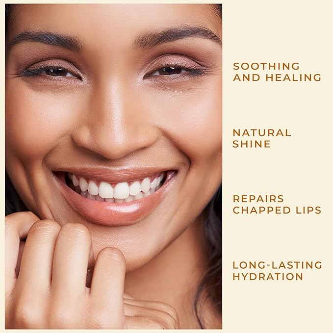 Pineapple Lip Balm Hydrating for Dry, Cracked Lips, Beeswax Lip Moisturizer Stick, Soothe Dryness, Restores Smoothness & Barrier Protection, Natural & Instant Moisture, Sweet Lip Therapy - 0.15 Fl oz