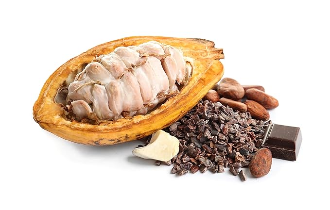 Organic Cocoa Butter 1 LB by Oslove Organics - FOOD GRADE, Raw, Non-Deodorized, Unrefined - For whipped body butter, lotion bars, scar & stretch marks | Delicous Home-made Chocolate | Allergen Free