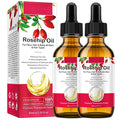 Rosehip Oil for Face, Rose Hip Oil Organic 100% Pure Cold Pressed for Anti-Aging, Nourishing Hair Care, Face & Skin (2.02 Fl Oz (Pack of 2))