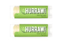 Hurraw! Mint Lip Balm, 2 Pack: Organic, Certified Vegan, Cruelty and Gluten Free. Non-GMO, 100% Natural Ingredients. Bee, Shea, Soy and Palm Free. Made in USA