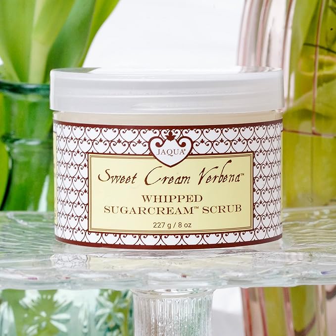 Jaqua Sweet Cream Verbena Whipped Organic Sugarcream Body Scrub