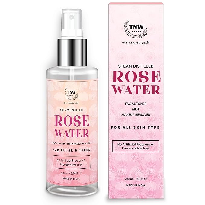 TNW - The Natural Wash DISTILLED ROSE WATER (200 ml)