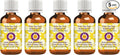 Deve Herbes Pure Tea Tree Essential Oil (Melaleuca alternifolia) Steam Distilled (Pack of Five) 100ml X 5 (16.9 oz)