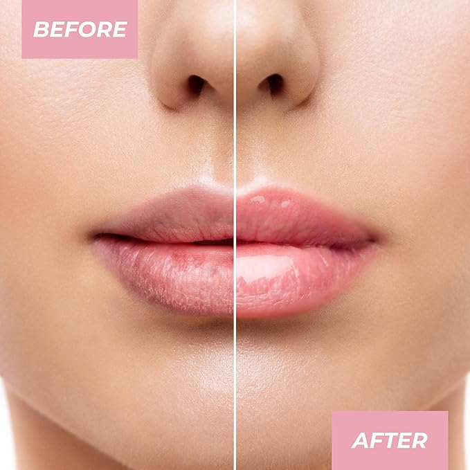 MCoBeauty Sheer Tint Lip Balm Clear - Tinted Lip Gloss Balm with Jojoba Seed Oil for Hydrated Glossy Lips - Buildable Transparent Color, Lip Care Moisturizer - Vegan Cruelty Free Lip Treatment