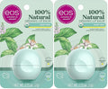 eos 100% Natural & Organic Lip Balm - Sweet Mint, All-Day Moisture, Dermatologist Recommended for Sensitive Skin Care, Lip Care Products, 0.25 oz (Pack of 2)