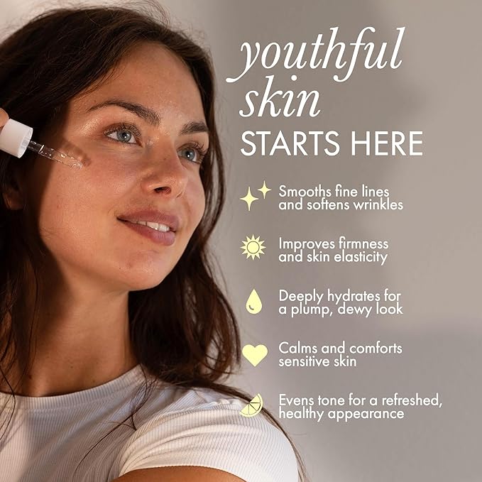 Beaute No. 10 Peptide Face Serum with 5% Argireline Amplified, Hyaluronic Acid & Vitamin B5 – Hydrating, Firming & Fragrance-Free Anti Wrinkle Serum for Sensitive Skin – Pregnancy-Safe – 30 mL